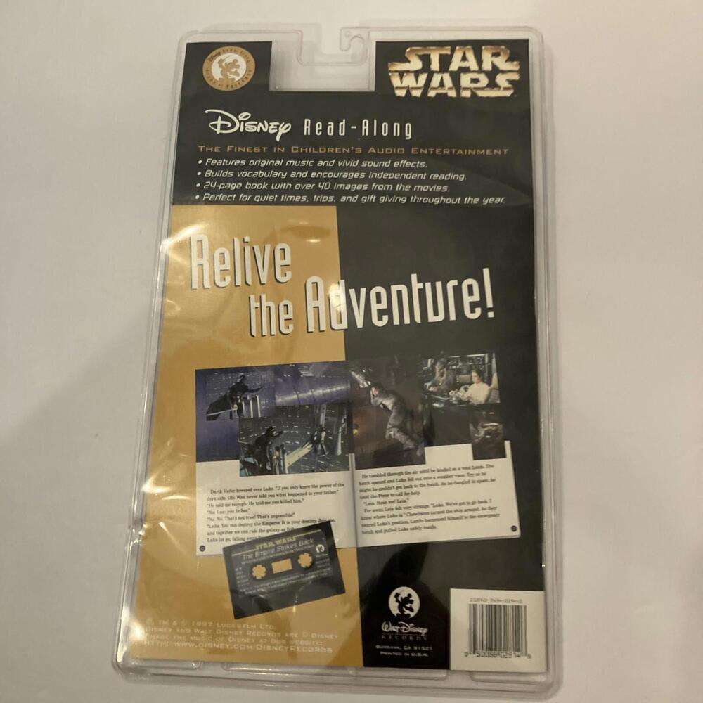 Star Wars Empire Strike Back Read Along Cassettes NEW - Picture 3 of 3